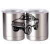 10 oz. Silver Stainless Steel Short Tumbler Thumbnail