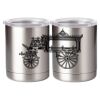 10 oz. Silver Stainless Steel Short Tumbler Thumbnail