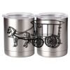 10 oz. Silver Stainless Steel Short Tumbler Thumbnail