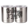 10 oz. Silver Stainless Steel Short Tumbler Thumbnail