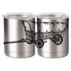 10 oz. Silver Stainless Steel Short Tumbler Thumbnail