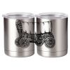 10 oz. Silver Stainless Steel Short Tumbler Thumbnail