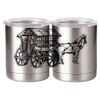 10 oz. Silver Stainless Steel Short Tumbler Thumbnail