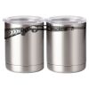 10 oz. Silver Stainless Steel Short Tumbler Thumbnail