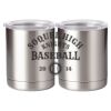 10 oz. Silver Stainless Steel Short Tumbler Thumbnail