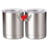10 oz. Silver Stainless Steel Short Tumbler Thumbnail