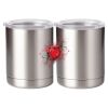 10 oz. Silver Stainless Steel Short Tumbler Thumbnail