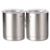 10 oz. Silver Stainless Steel Short Tumbler Thumbnail