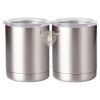 10 oz. Silver Stainless Steel Short Tumbler Thumbnail