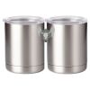 10 oz. Silver Stainless Steel Short Tumbler Thumbnail