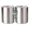 10 oz. Silver Stainless Steel Short Tumbler Thumbnail