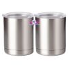 10 oz. Silver Stainless Steel Short Tumbler Thumbnail