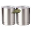 10 oz. Silver Stainless Steel Short Tumbler Thumbnail