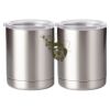 10 oz. Silver Stainless Steel Short Tumbler Thumbnail