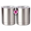 10 oz. Silver Stainless Steel Short Tumbler Thumbnail