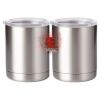 10 oz. Silver Stainless Steel Short Tumbler Thumbnail