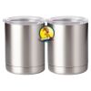 10 oz. Silver Stainless Steel Short Tumbler Thumbnail