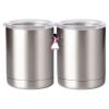 10 oz. Silver Stainless Steel Short Tumbler Thumbnail