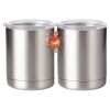 10 oz. Silver Stainless Steel Short Tumbler Thumbnail