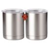 10 oz. Silver Stainless Steel Short Tumbler Thumbnail