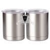 10 oz. Silver Stainless Steel Short Tumbler Thumbnail