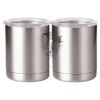 10 oz. Silver Stainless Steel Short Tumbler Thumbnail