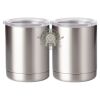 10 oz. Silver Stainless Steel Short Tumbler Thumbnail