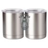 10 oz. Silver Stainless Steel Short Tumbler Thumbnail