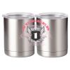 10 oz. Silver Stainless Steel Short Tumbler Thumbnail