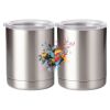 10 oz. Silver Stainless Steel Short Tumbler Thumbnail