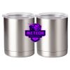 10 oz. Silver Stainless Steel Short Tumbler Thumbnail