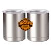 10 oz. Silver Stainless Steel Short Tumbler Thumbnail