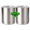 10 oz. Silver Stainless Steel Short Tumbler Thumbnail