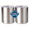 10 oz. Silver Stainless Steel Short Tumbler Thumbnail