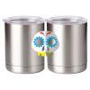 10 oz. Silver Stainless Steel Short Tumbler Thumbnail