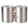10 oz. Silver Stainless Steel Short Tumbler Thumbnail