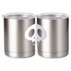 10 oz. Silver Stainless Steel Short Tumbler Thumbnail