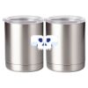 10 oz. Silver Stainless Steel Short Tumbler Thumbnail