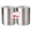10 oz. Silver Stainless Steel Short Tumbler Thumbnail