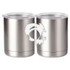 10 oz. Silver Stainless Steel Short Tumbler Thumbnail