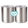 10 oz. Silver Stainless Steel Short Tumbler Thumbnail