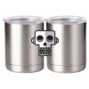 10 oz. Silver Stainless Steel Short Tumbler Thumbnail