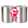 10 oz. Silver Stainless Steel Short Tumbler Thumbnail