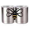 10 oz. Silver Stainless Steel Short Tumbler Thumbnail
