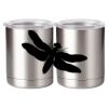 10 oz. Silver Stainless Steel Short Tumbler Thumbnail
