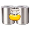 10 oz. Silver Stainless Steel Short Tumbler Thumbnail