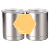 10 oz. Silver Stainless Steel Short Tumbler Thumbnail