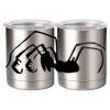 10 oz. Silver Stainless Steel Short Tumbler Thumbnail