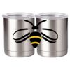 10 oz. Silver Stainless Steel Short Tumbler Thumbnail