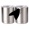 10 oz. Silver Stainless Steel Short Tumbler Thumbnail
